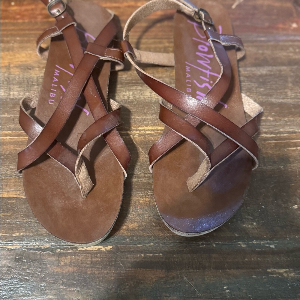 Malibu Brown Sandals Comfortable Stylish Design
